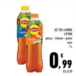Conad Superstore Ice tea limone Lipton offerta