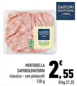 Conad City Mortadella classica con pistacchi Sapori&Dintorni offerta