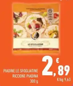 Conad City Piadine Le Sfogliatine Riccione Piadina offerta