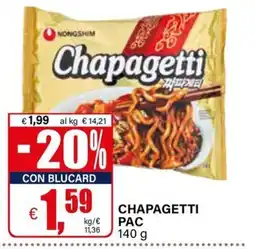 Il Gigante Chapagetti Nongshim offerta