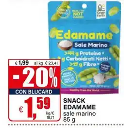 Il Gigante Edamame sale marino offerta