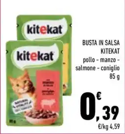 Conad City Busta in salsa Kitekat offerta