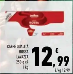 Conad Superstore Caffè qualità Rossa Lavazza offerta
