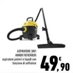 Conad Superstore Aspiratore 3in1 Annovi Reverbere offerta