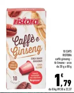 Conad City Caffè e Ginseng Ristora offerta