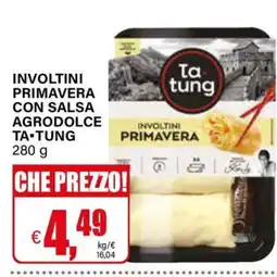 Il Gigante Involtini primavera Ta-Tung offerta