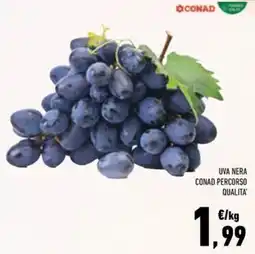 Conad Superstore Uva nera Conad Percorso Qualità offerta