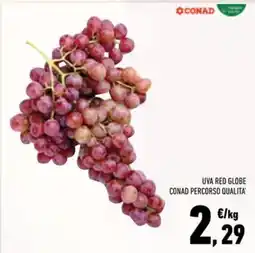 Conad Superstore Uva Red Globe offerta