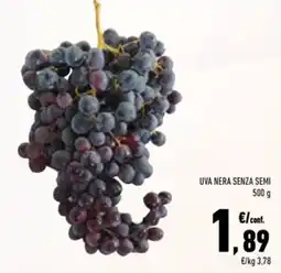 Conad Superstore Uva nera senza semi offerta