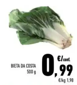 Conad Superstore Bieta da costa offerta