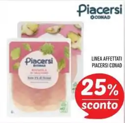 Conad Superstore Bresaola di tacchino Piacersi CONAD offerta