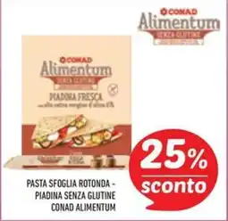 Conad Superstore Piadina senza glutine Conad Alimentum offerta