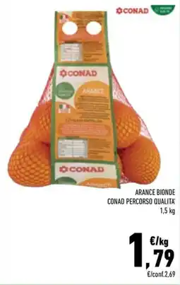 Conad City Arance bionde Conad percorso qualità offerta