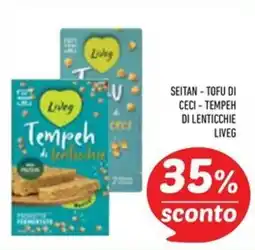 Conad Superstore Tempeh di lenticchie Liveg offerta