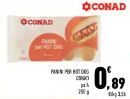 Conad City Panini per hot dog Conad offerta