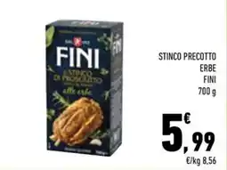 Conad City Stinco di prosciutto alle erbe Fini offerta