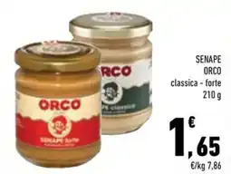 Conad City Senape forte Orco offerta