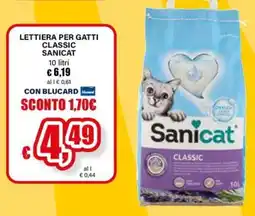 Il Gigante Lettiera per gatti classic Sanicat offerta