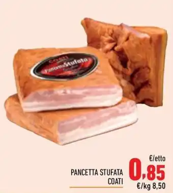 Pancetta stufata Coati