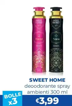 Acqua & Sapone Sweet Home deodorante spray ambienti offerta