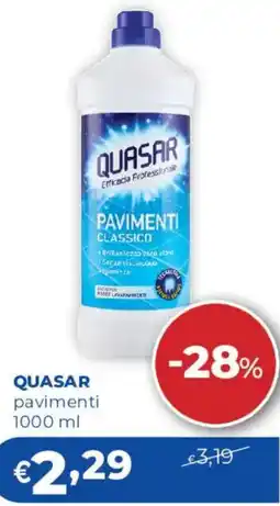Acqua & Sapone Quasar pavimenti offerta
