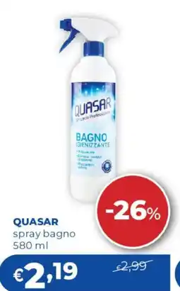 Acqua & Sapone Quasar spray bagno offerta