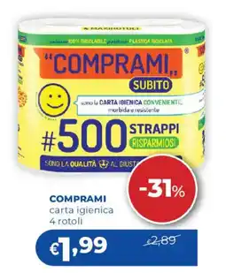 Acqua & Sapone Comprami carta igienica offerta