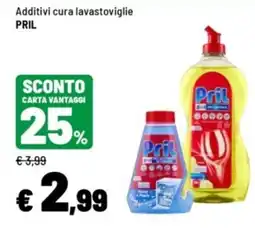 Iper La Grande Additivi cura lavastoviglie Pril offerta
