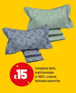 Iper La Grande Completo letto matrimoniale offerta