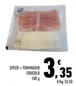 Conad Margherita Speck + Formaggio Crucolo offerta