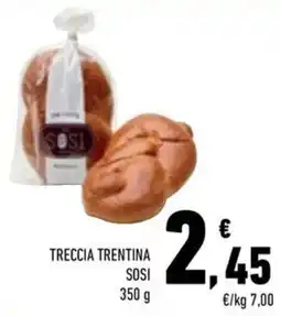 Conad Margherita Treccia trentina Sosi offerta