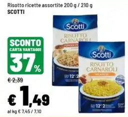 Iper La Grande Risotto ricette assortite Scotti offerta