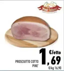 Conad Margherita Prosciutto cotto Pine' offerta