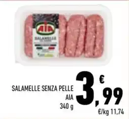 Conad Margherita Salamelle senza pelle AIA offerta