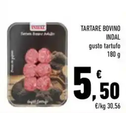 Conad Margherita Tartare bovino Indal gusto tartufo offerta