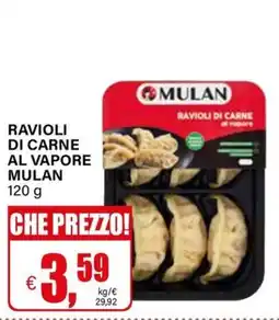 Il Gigante Ravioli di carne MULAN offerta