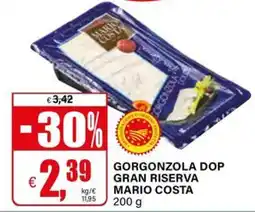 Il Gigante Gorgonzola Dop Gran Riserva Mario Costa offerta