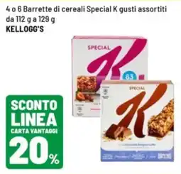 Iper La Grande Barrette di cereali Special K offerta