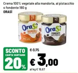 Iper La Grande Crema vegetale ORASÌ offerta