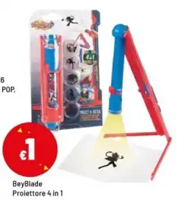 Iper La Grande BeyBlade Proiettore 4 in 1 offerta
