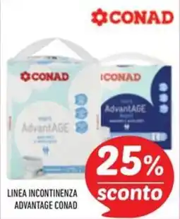 Conad Superstore Linea incontinenza Advantage Conad offerta