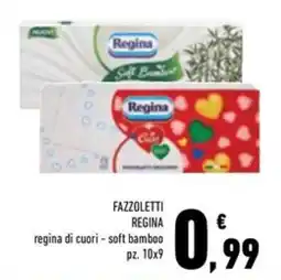 Conad Superstore Fazzoletti Regina di cuori - soft bamboo offerta