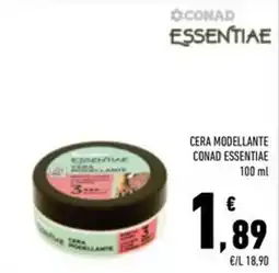 Conad Superstore Cera modellante Conad Essentiae offerta