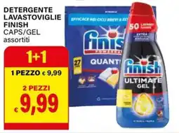 Il Gigante Detergente lavastoviglie Finish caps/gel assortiti offerta