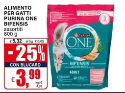 Il Gigante Alimento per gatti Purina One Bifensis offerta
