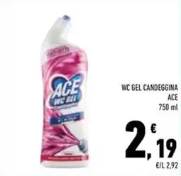 Conad Superstore Ace wc gel candeggina offerta