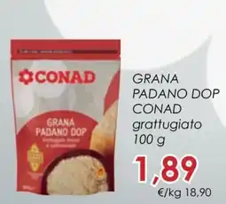 Conad City Grana Padano DOP Conad offerta
