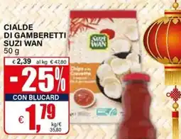 Il Gigante Cialde di gamberetti Suzi Wan offerta