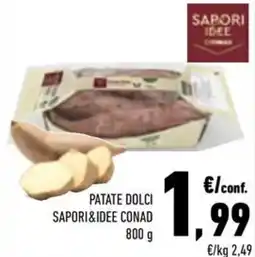 Conad City Patate dolci Sapori&Idee Conad offerta
