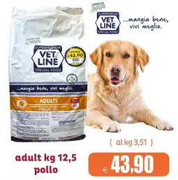 Elite Pet Vet Line Special Food adulti pollo offerta